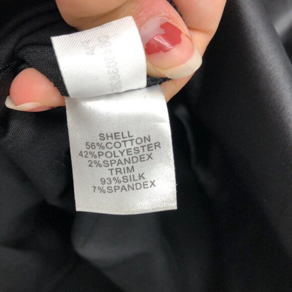 Diane Von Furstenberg Black Off The Shoulder Pia Midi  Dress w/ Bow tie size 6 - Picture 11 of 16